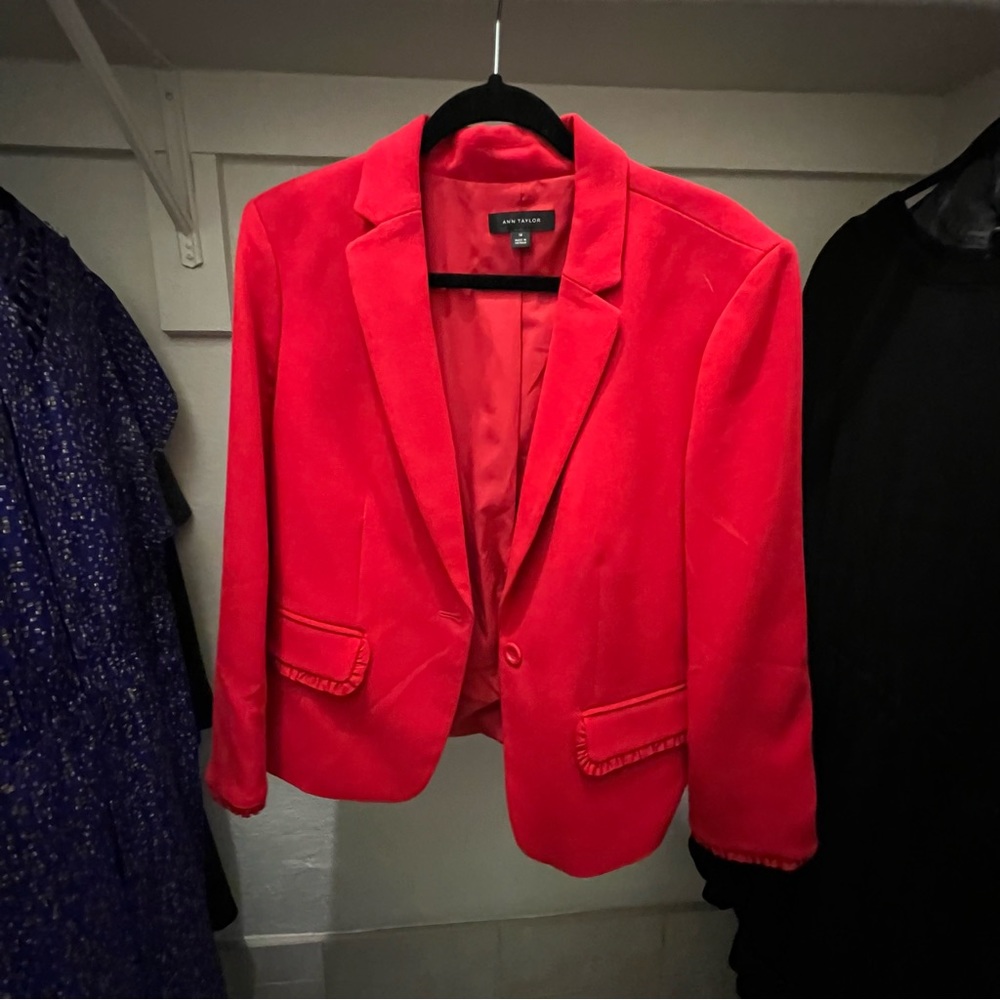 Blazer - Red (Ann Taylor)